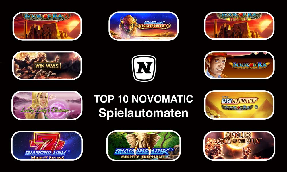 Novomatic-The Ten Best Slot Machine Slots